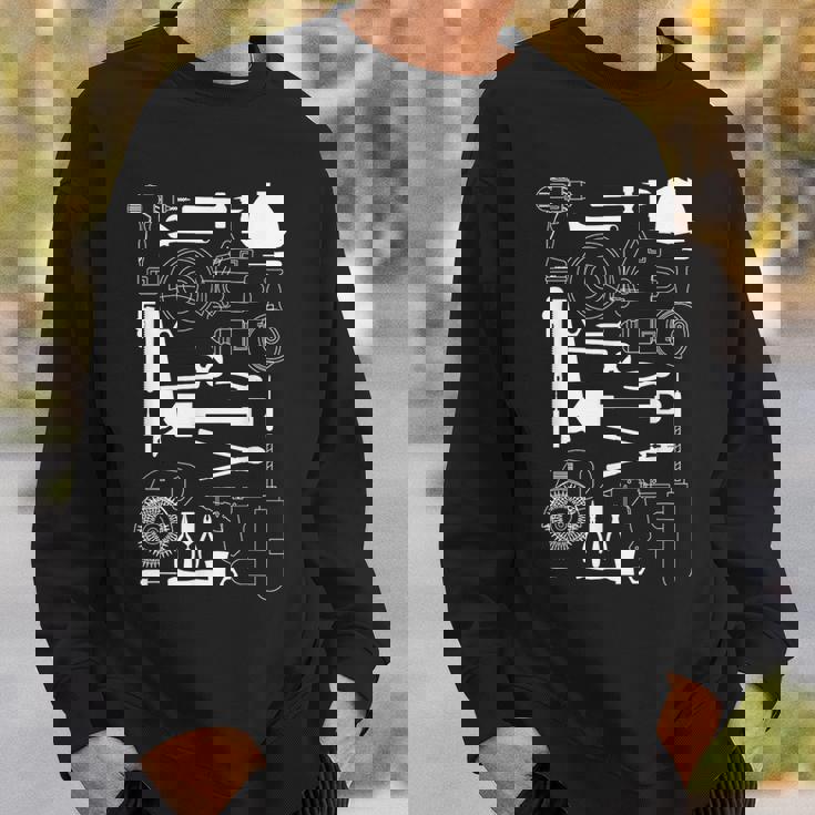 工具 工作機械 ドライバー スウェットシャツ 彼への贈り物