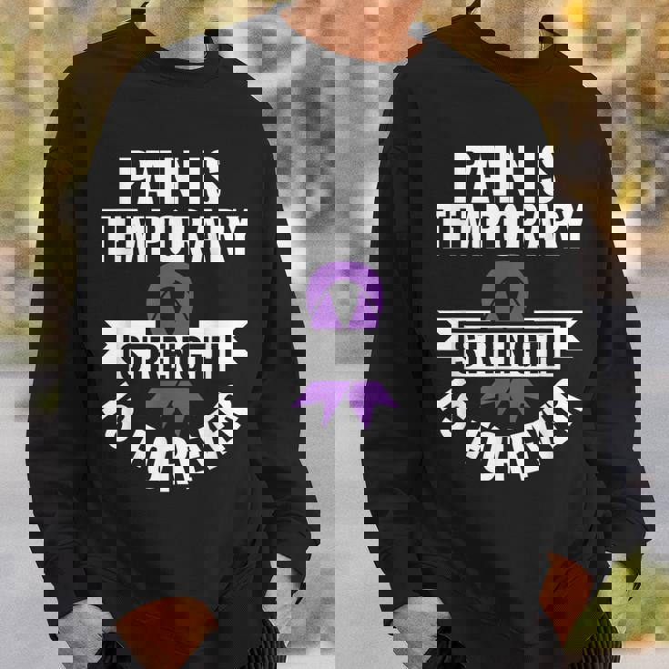 強さは永遠です 線維筋痛症 スウェットシャツ 彼への贈り物