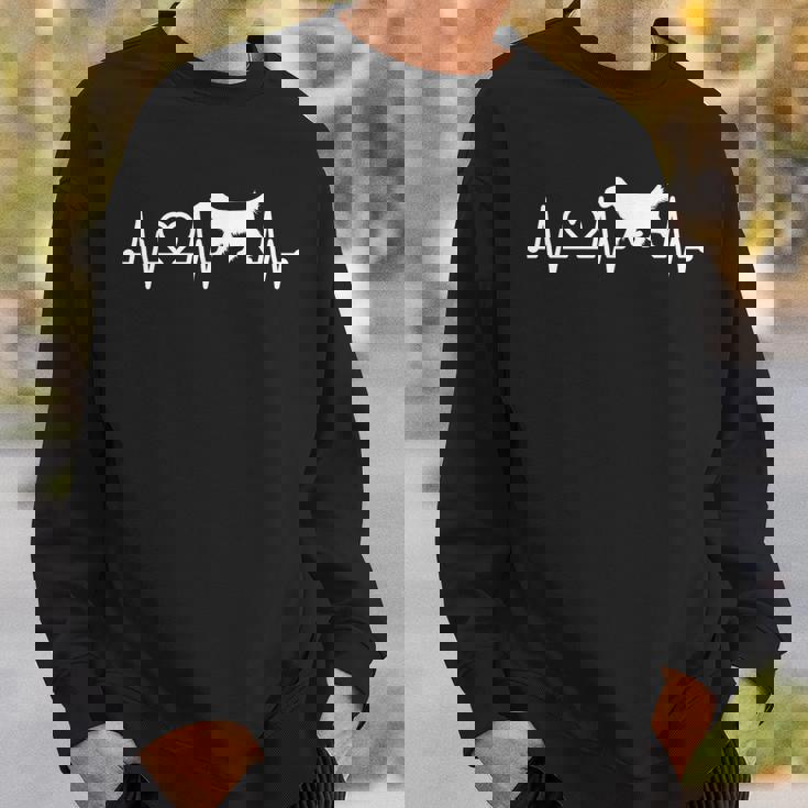 心電図 心拍 ゴールデンレトリバー 脈拍 犬飼い スウェットシャツ 彼への贈り物