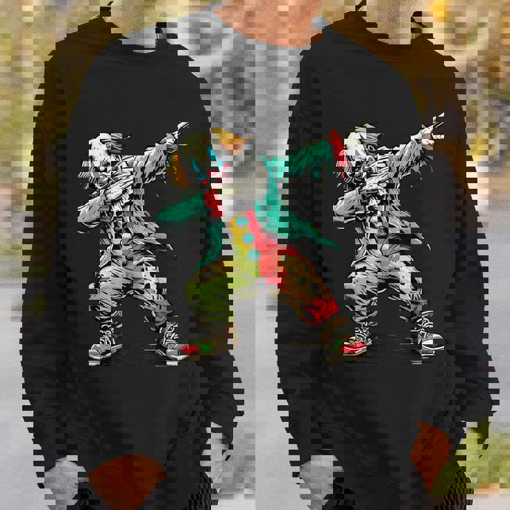 怖いダビングデザインホラーサーカスピエロ スウェットシャツ 彼への贈り物