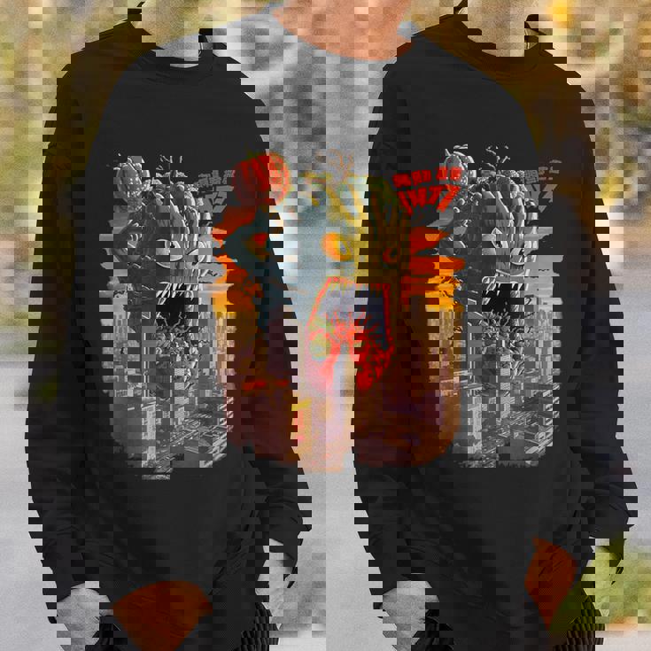 怪獣 ブロッコリー トマト 野菜 アニメ スウェットシャツ 彼への贈り物