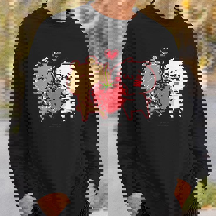 愛しすぎて大好きすぎる。いちご２ スウェットシャツ 彼への贈り物