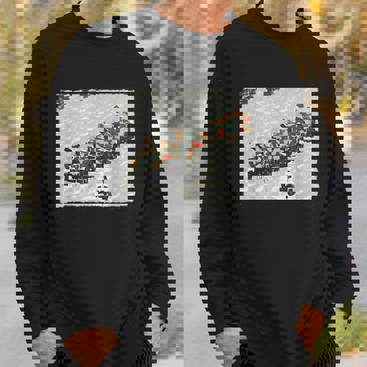 戦車男天安門広場民主主義抗議中国1989年 スウェットシャツ 彼への贈り物