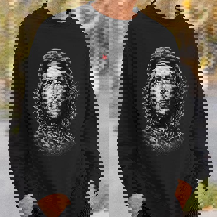 手描き チェ ゲバラ スウェットシャツ 彼への贈り物