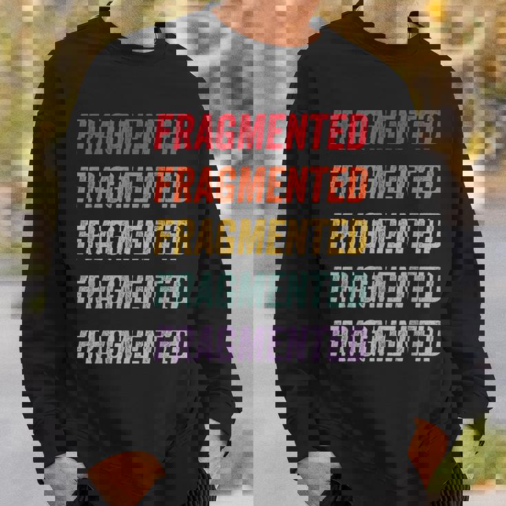 断片化 スウェットシャツ 彼への贈り物