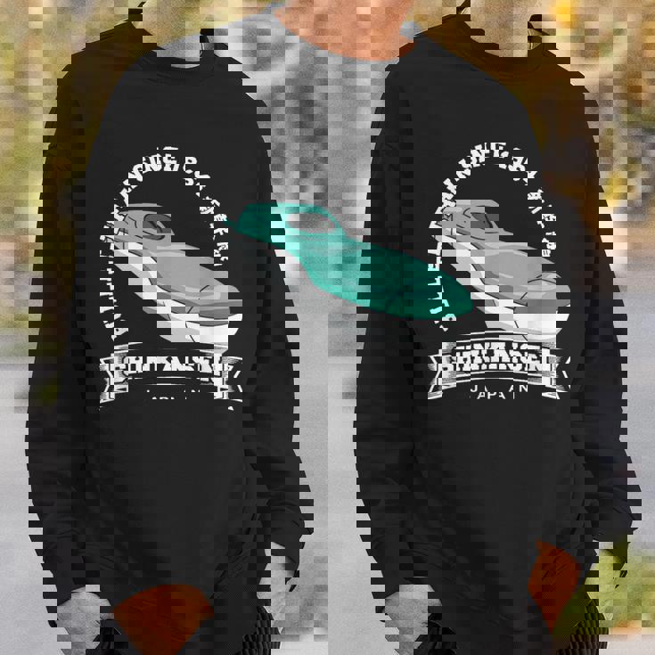 新幹線 新幹線 お土産 はやぶさ E5 漢字 スウェットシャツ 彼への贈り物