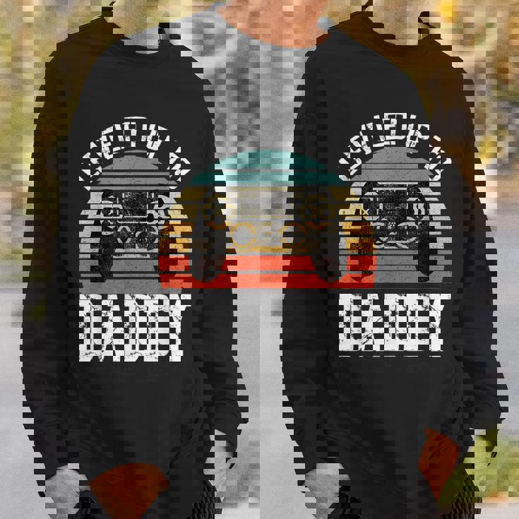 新米パパ 父の日 パパにレベルアップ スウェットシャツ 彼への贈り物