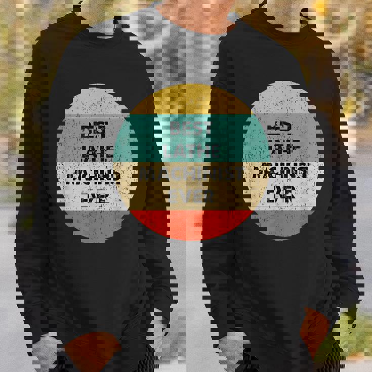 旋盤機械工シャツ スウェットシャツ 彼への贈り物