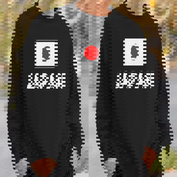 日の丸国旗 Japanワンポイント スウェットシャツ 彼への贈り物