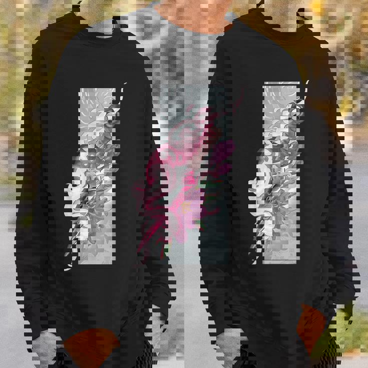 日本の手裏剣 アニメ スウェットシャツ 彼への贈り物