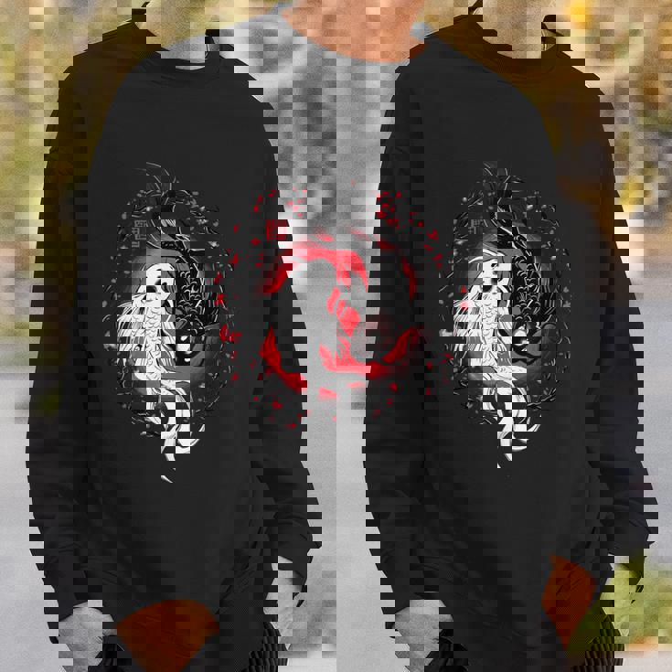 日本の陰陽鯉のアート。 スウェットシャツ 彼への贈り物