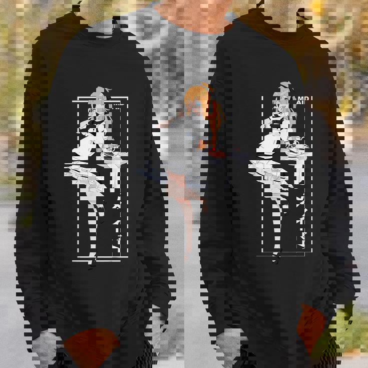 日本アニメメイド漢字オタク スウェットシャツ 彼への贈り物