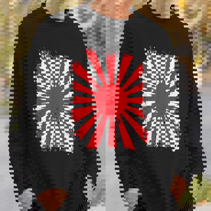 日本戦争旗 日本中道 日本国旗 スウェットシャツ 彼への贈り物