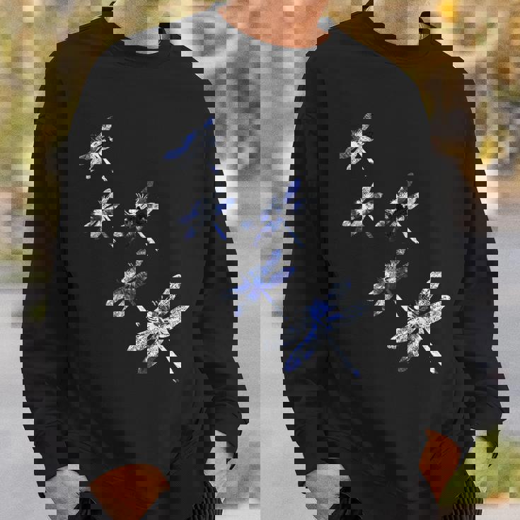 日本美絞り絞り染めトンボ スウェットシャツ 彼への贈り物