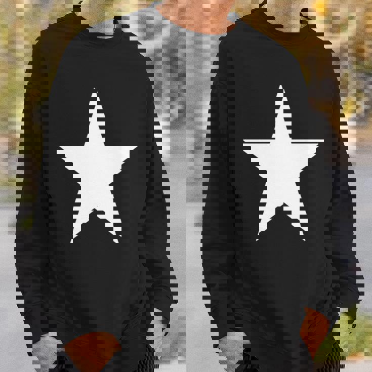 星 メンズ レディース ロック かっこいい おしゃれ かわいい プリント 大きいサイズ ブランド 黒 ステラ 長袖tシャツ スウェットシャツ 彼への贈り物