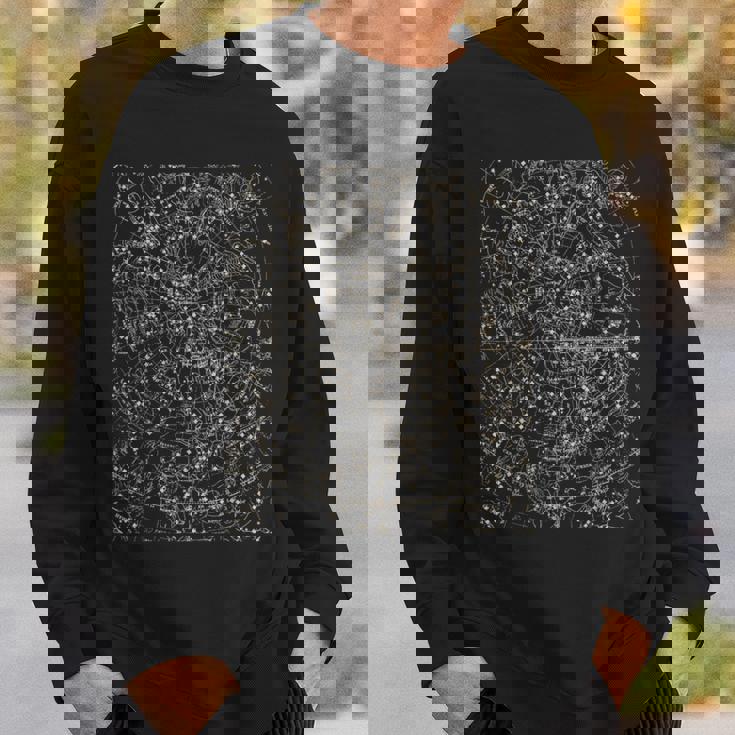 星座地図 天文学 占星術 スウェットシャツ 彼への贈り物