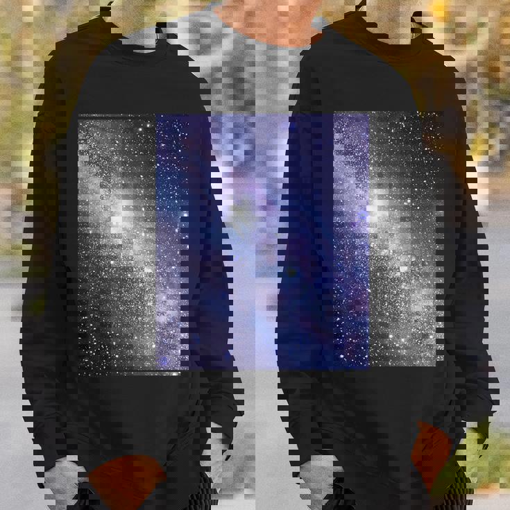 星空・宇宙・銀河《フルビッグプリント》【天体観測シリーズ】おしゃれ かっこいい デザイン スウェットシャツ 彼への贈り物