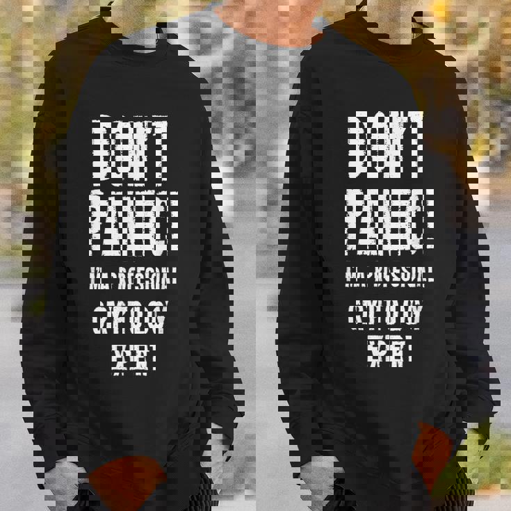 暗号学エキスパート スウェットシャツ 彼への贈り物