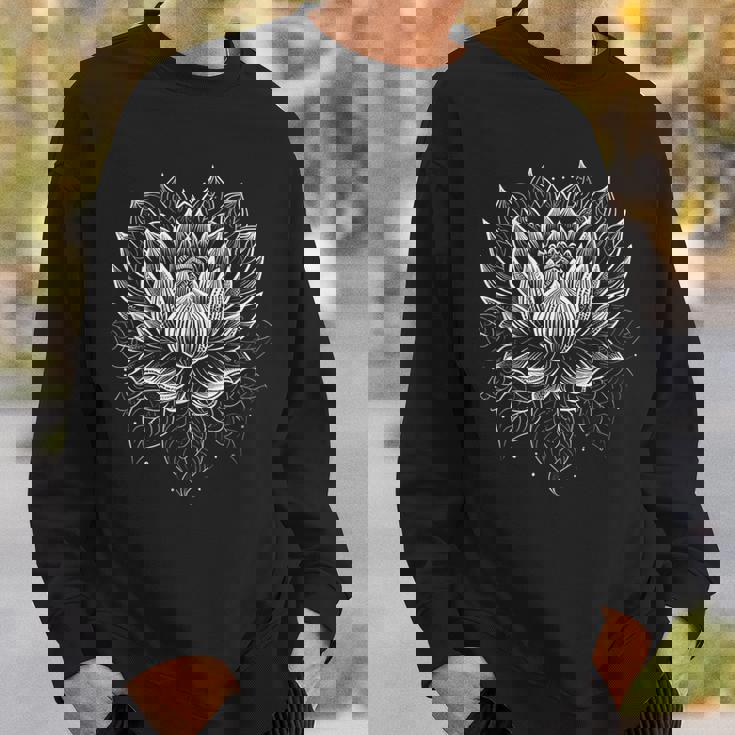 曼荼羅 蓮の花 グラフィックtシャツ メンズ レディース ボーイズ ガールズ スウェットシャツ 彼への贈り物