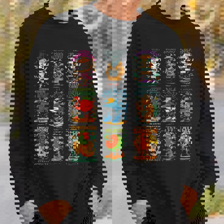 最も愛されているイタリアンブレインロットキャラクターキッズミームボーイトレンディ。 スウェットシャツ 彼への贈り物