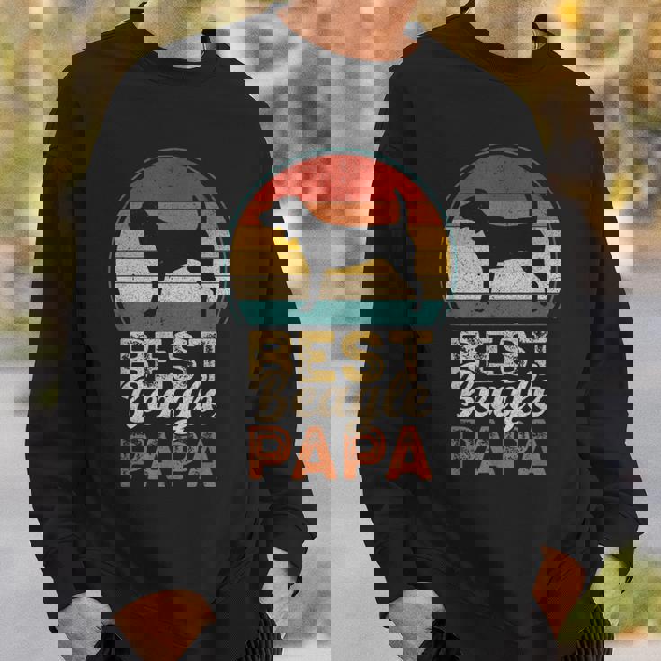 最高のビーグル・パパ、父の日 スウェットシャツ 彼への贈り物