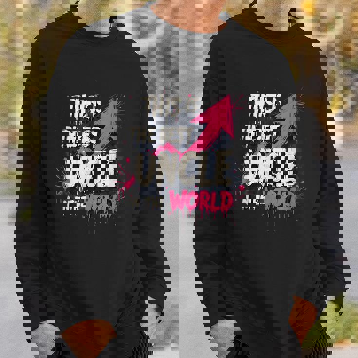 最高の叔父デザイン スウェットシャツ 彼への贈り物