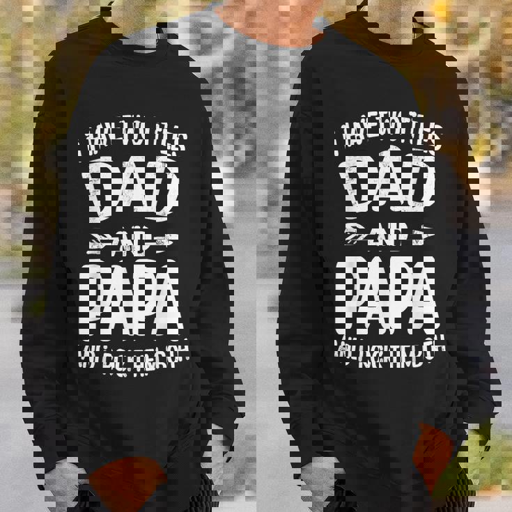 最高の父 面白いtシャツ 文字入り 夫婦 おもしろ 筆文字 面白い 服 オリジナル 父の日 文字 スウェットシャツ 彼への贈り物