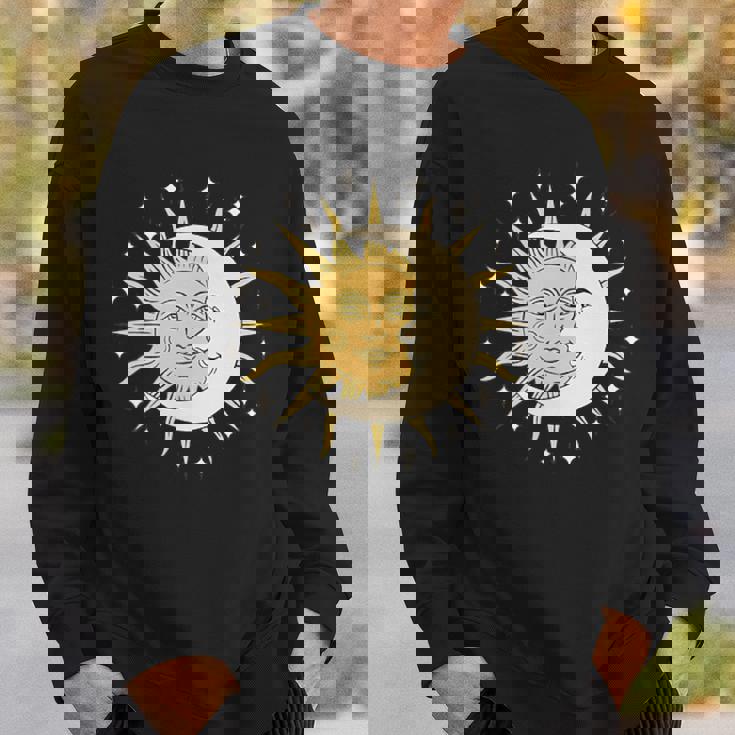 月 太陽 美的 神秘的 スウェットシャツ 彼への贈り物