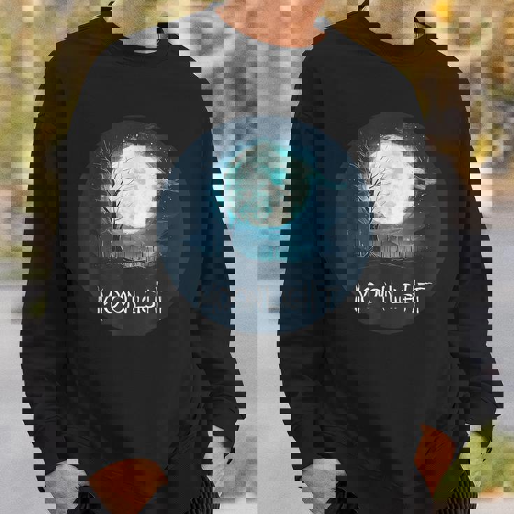 月光愛好家のための素晴らしい夜の服。 スウェットシャツ 彼への贈り物