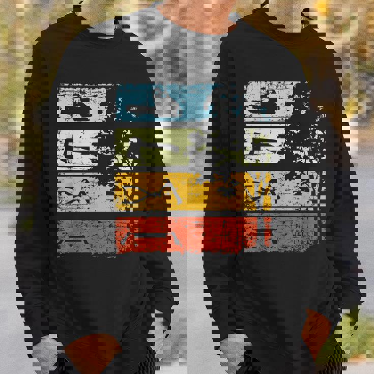 木こり ヴィンテージ チェーンソー 森林労働者 森林 スウェットシャツ 彼への贈り物