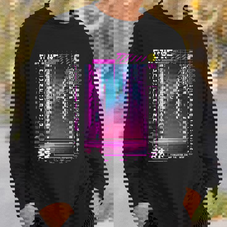 東京サイバーパンク ヴェイパーウェーブ 日本のレトロな雰囲気の美学 スウェットシャツ 彼への贈り物