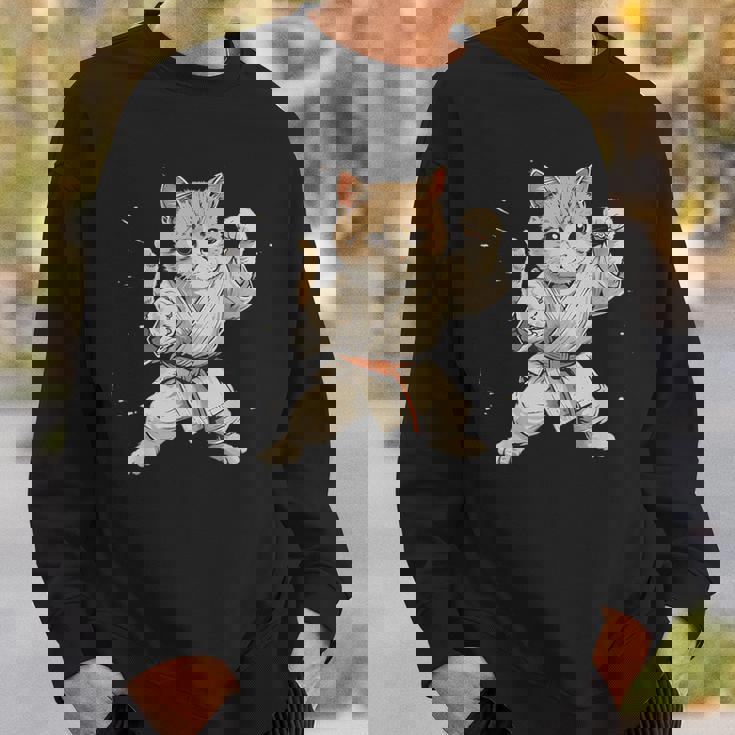 柔道猫 スウェットシャツ 彼への贈り物