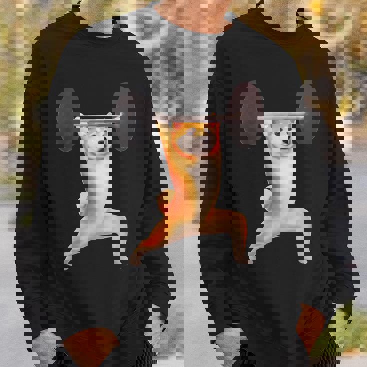 柴犬 イヌ 面白いtシャツ 犬 筋トレ 文字入り メンズ 半袖 服 おもしろグッズ 文字tシャツ ネタ ブラック スウェットシャツ 彼への贈り物