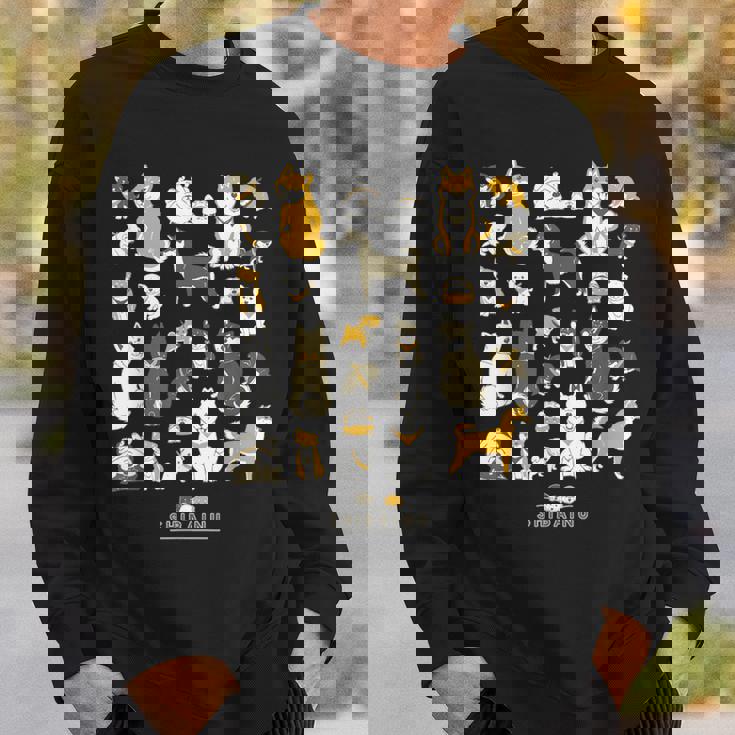 柴犬たくさん 大集合ver かわいい柴犬 柴犬 イラスト スウェットシャツ 彼への贈り物