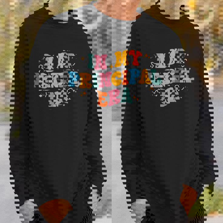 校長 新学期 面白い In My Principal Era スウェットシャツ 彼への贈り物