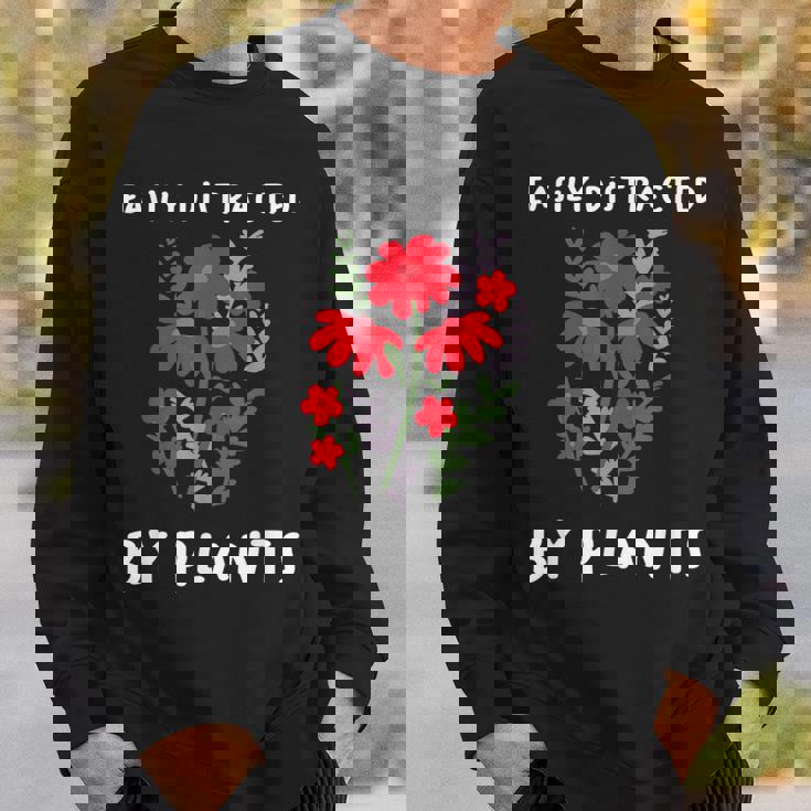 植物に気を取られがち 水やり 庭 鉢 ガーデナー スウェットシャツ 彼への贈り物