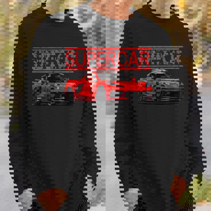 楽しいエキゾチックなスーtシャツスポーツカー愛好家に最適です。 スウェットシャツ 彼への贈り物