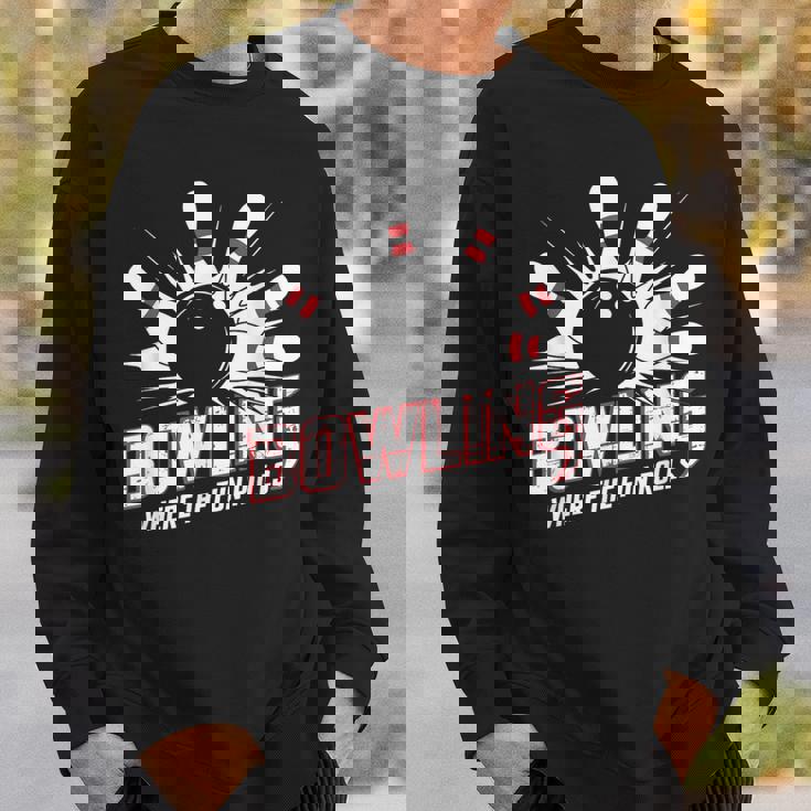 楽しいロールスボーリング パンヴィンテージボウリングボール スウェットシャツ 彼への贈り物