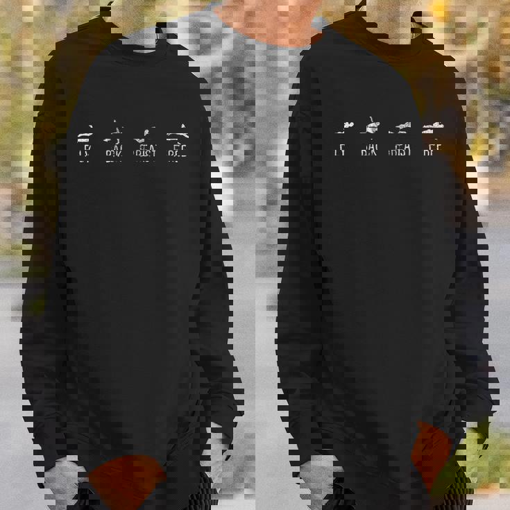 泳ぐ人のための水泳 スウェットシャツ 彼への贈り物