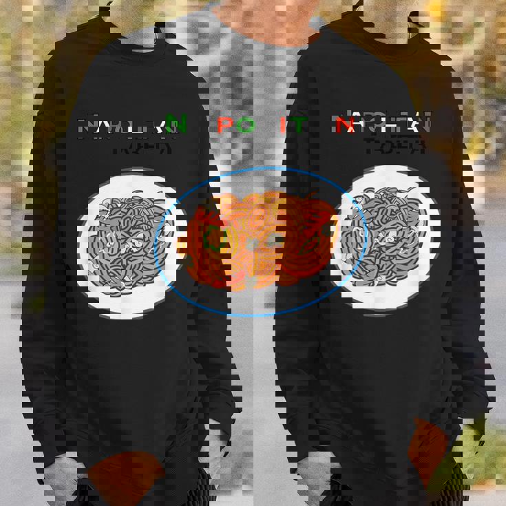 洋食屋さん ナポリタン スパゲッティ パスタ ナポリタン食べたい オリジナルデザイン イラスト おもしろ スウェットシャツ 彼への贈り物