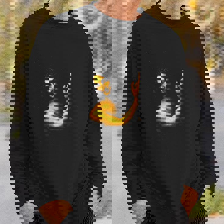 洗礼者ヨハネ1516ダ・ヴィンチ美術画ルネサンス スウェットシャツ 彼への贈り物