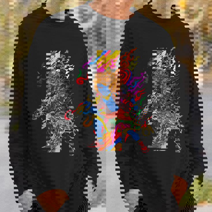 浮世絵シリーズ 踊る不動明王 スウェットシャツ 彼への贈り物