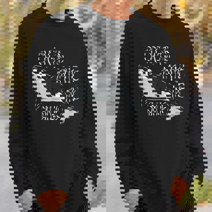 海の動物 シャチ クジラ 海の動物 スウェットシャツ 彼への贈り物