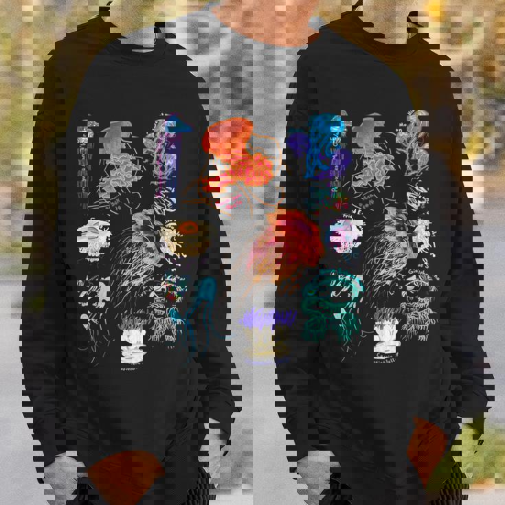 海洋生物クラゲ スウェットシャツ 彼への贈り物