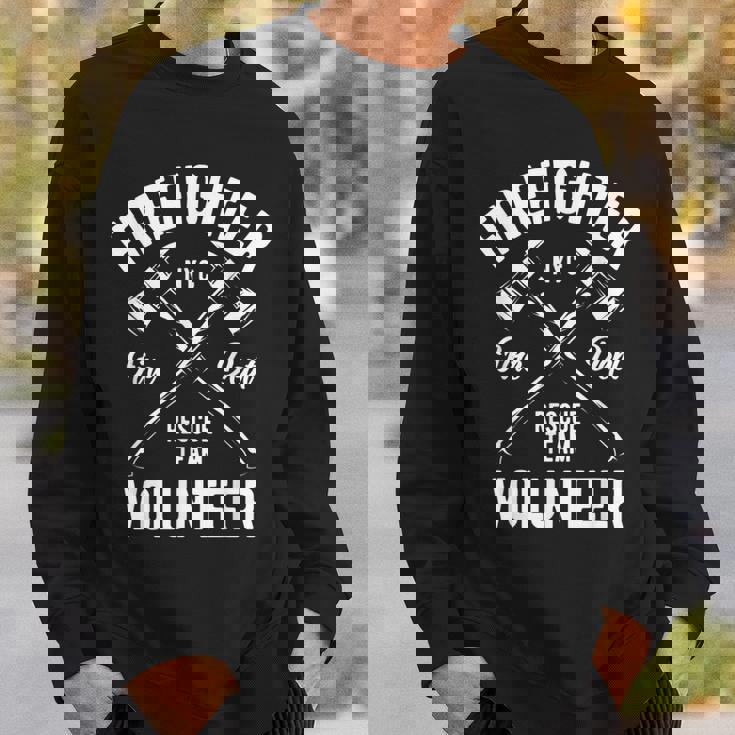 消防士 ボランティア レスキュースクワッド ニューヨーク スウェットシャツ 彼への贈り物