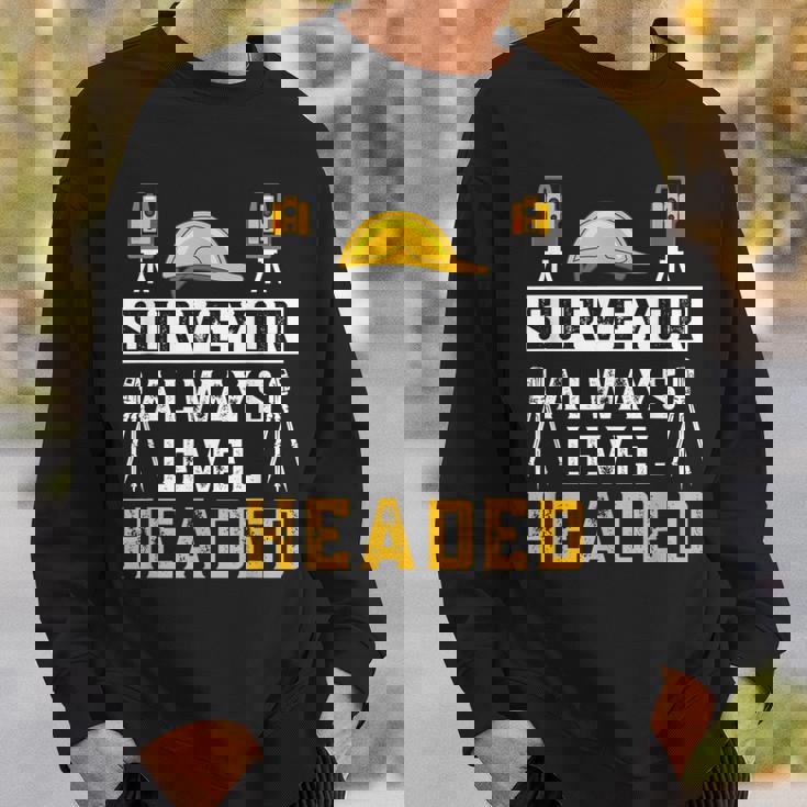 測量士 常に平常心 土地家屋調査士 土地家屋調査士 スウェットシャツ 彼への贈り物