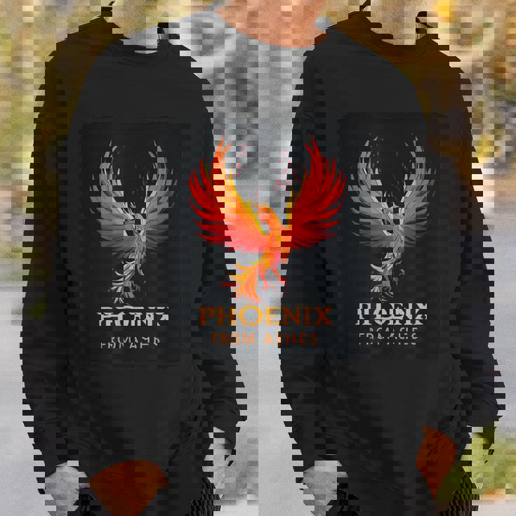 炎フェニックス コスチューム 火の鳥好きに スウェットシャツ 彼への贈り物