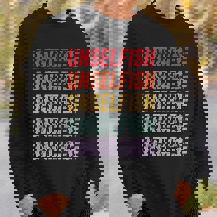 無利己的 スウェットシャツ 彼への贈り物