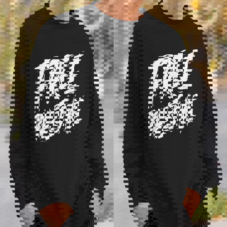 無料のパレスチナ抗議支援 ガザとエルサレムへのギフト スウェットシャツ 彼への贈り物