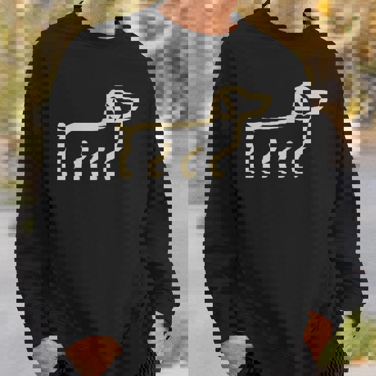 犬 リトルダックスフンド スウェットシャツ 彼への贈り物